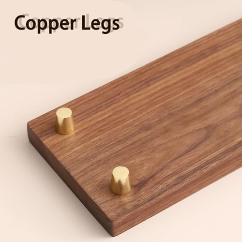 GOLDYWENDY Teak Wood Pedestal Stand for Decor