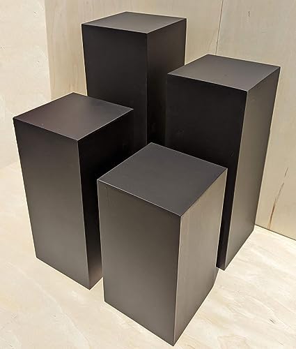 Generic 36 x 12 x 12 Matte Black Display Stand