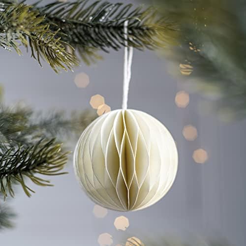 Primitives by Kathy Cream Ball Ornament