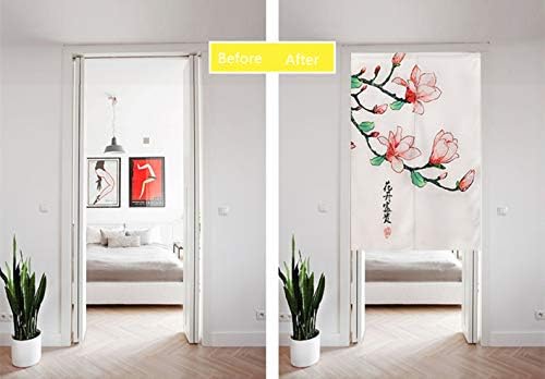 Japanese Noren Door Curtain Cotton Linen Wealth Design 33x59