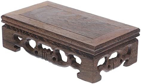 Wooden Display Stand for Bonsai and Plant Decor