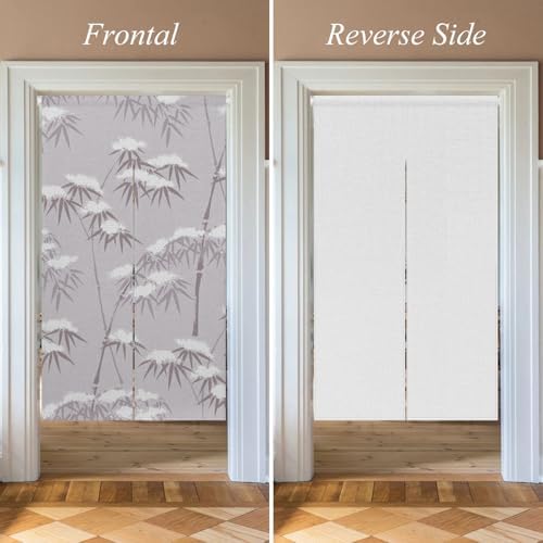 Leowefowa Traditional Japanese Noren Door Curtain 335x559 Inch