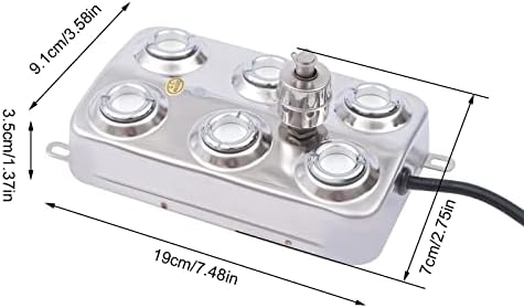 DC48V 6 Head Ultrasonic Fogger for Home Decor