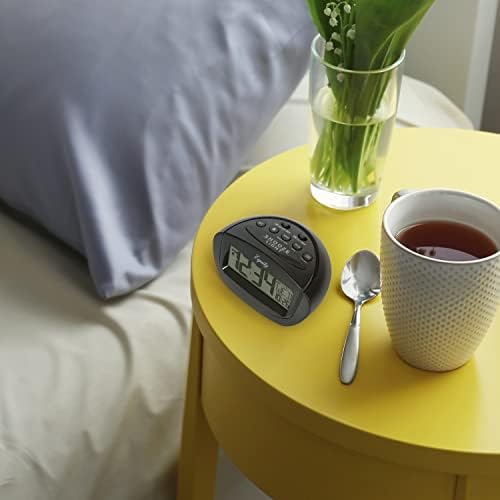 Equity by La Crosse 31022 Insta-Set LCD Alarm Clock