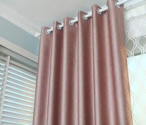 HAPPLiGNLY Velvet Beads Curtains 140x230cm 2 Panels Coffee