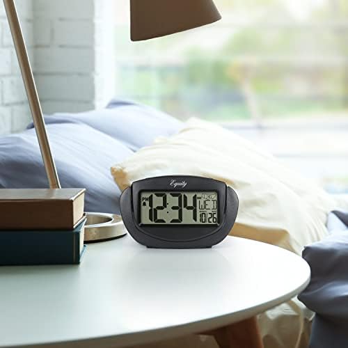 Equity by La Crosse 31022 Insta-Set LCD Alarm Clock