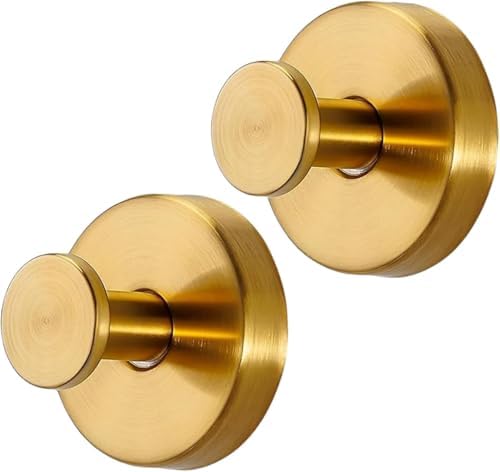 Suction Cup Wreath Hanger 15 Lbs Gold 2 Pack