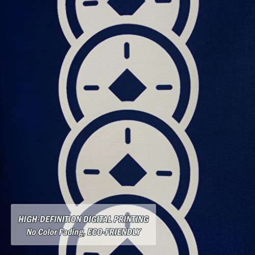 LIGICKY Japanese Noren Curtain Door Divider 335x59 Inch Navy Blue