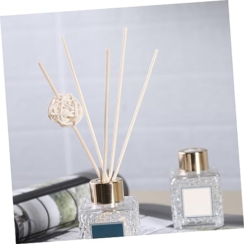 Cabilock 100pcs Natural Aromatherapy Rattan Diffuser Sticks