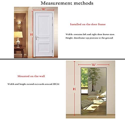 PENGFEI Natural Wood Beaded Curtain Panel