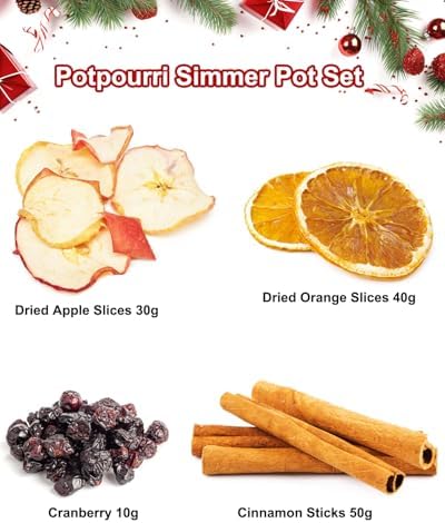 Apragaz Christmas Potpourri with Dried Fruits and Cinnamon