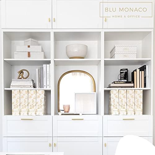 BLU MONACO Foldable Magazine Storage Boxes Set of 4
