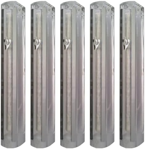 SUPER STAM Mezuzah Case Holder with Mirror Design