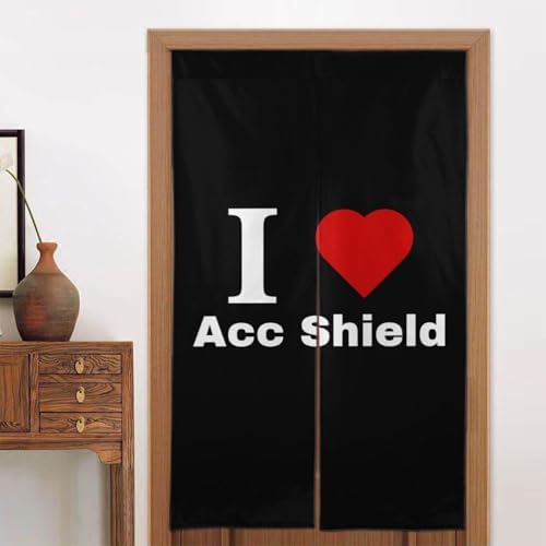 I Love Acc Shield Blackout Curtains for Doorways and Windows