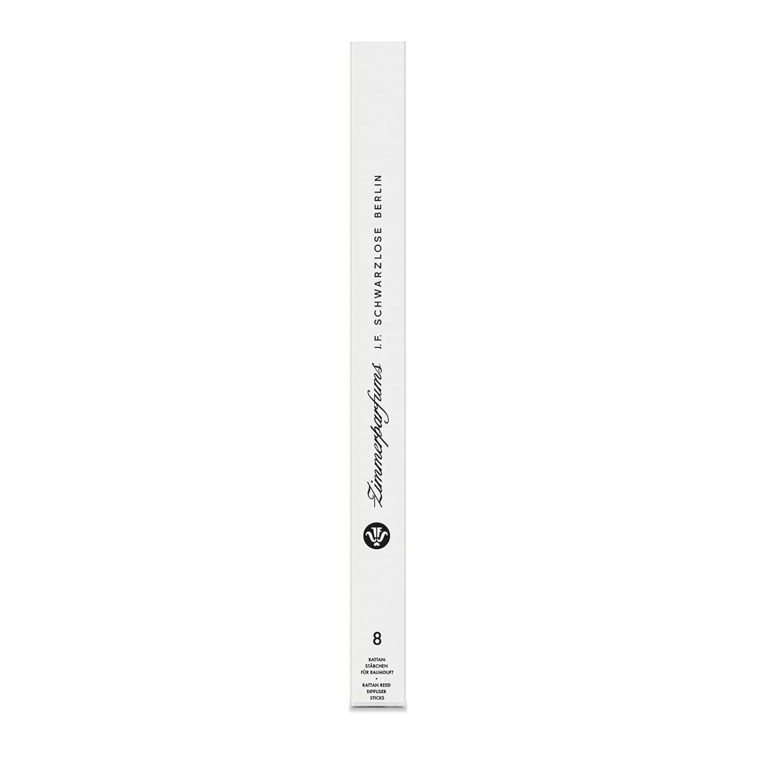 Schwarzlose Reed Diffuser Sticks - 8 Pack Black Refreshing Aroma