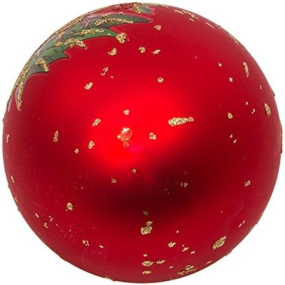 Kurt Adler 12 Days of Christmas Glass Balls Set 65mm