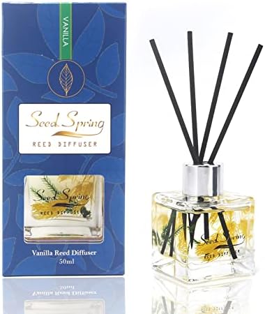 Seed Spring Vanilla Reed Diffuser Set