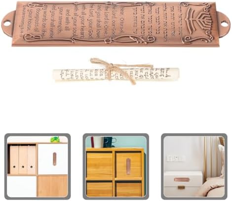 LUOZZY 2 Pcs Israeli Mezuzah Door Decor