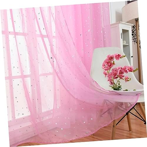 Beautiful Pink Tulle Curtains for Home Decor
