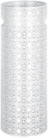 Concepts 21 Inch Heavy Duty Metal Umbrella Stand - White Lace