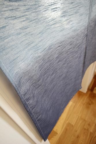 SunnyDayFabric Doorway Curtain Blue