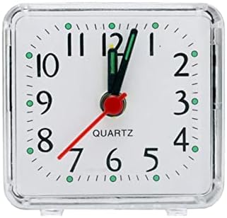 HEXEH Silent Alarm Clock Brass Colorful Design