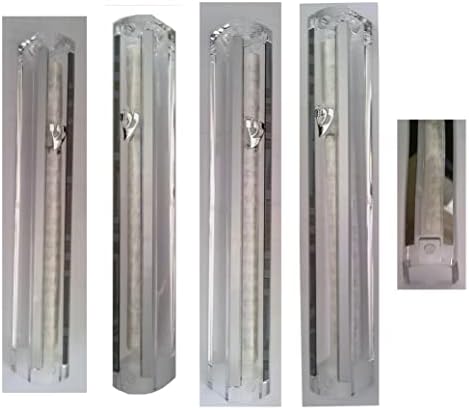 SUPER STAM Mezuzah Case Holder with Mirror Design