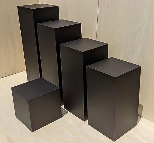 Generic 36 x 12 x 12 Matte Black Display Stand