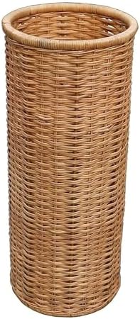 NTIYOU Bamboo Rattan Umbrella Stand Rack Organizer