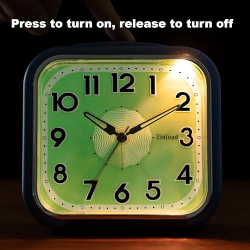 Tinload 55 Inch Large Analog Alarm Clock for Elderly