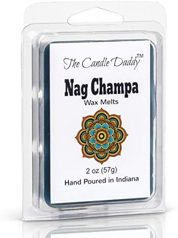 The Candle Daddy Nag Champa Scented Melt - 2 Ounces - 6 Cubes