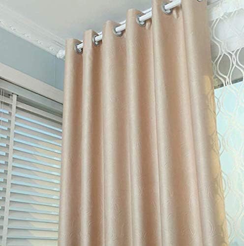 HAPPLiGNLY European Minimalist Velvet Curtain 140x230cm 2 Panels Beige