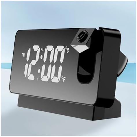 Digital Ceiling Projector Alarm Clock with Temperature Display