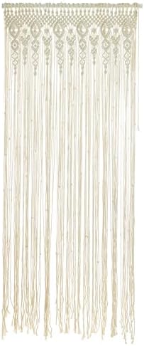 Macrame Bohemian Curtain 40x80 Inch for Windows Door