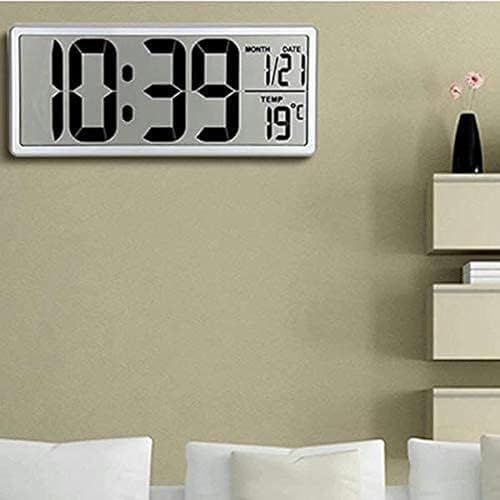 Creative Multifunction Desktop Alarm Clock with 14-Inch LCD Display