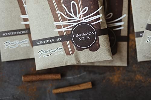 Simplicity Scents Cinnamon Stick Scented Sachets Pack of 6