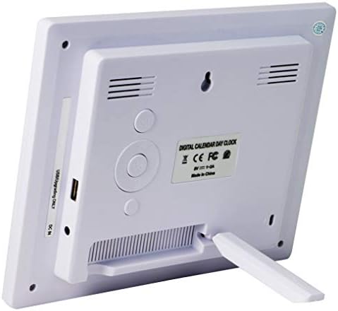TMC 8 Inch Digital Dementia Clock with Auto-Dimming Display and Medicine Reminders