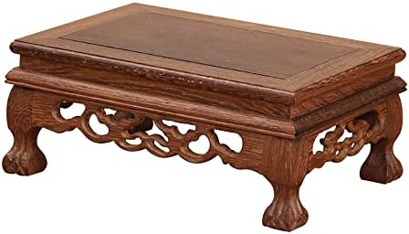 GOLDYWENDY Wooden Pedestal Stand for Vases and Statues