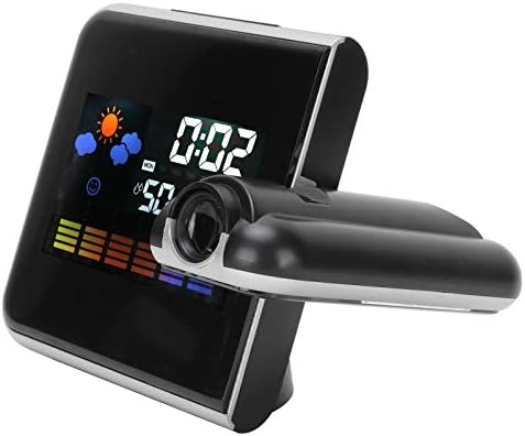 Topyond Projection Clock with Rotatable Projector Thermometer and Humidity Monitor