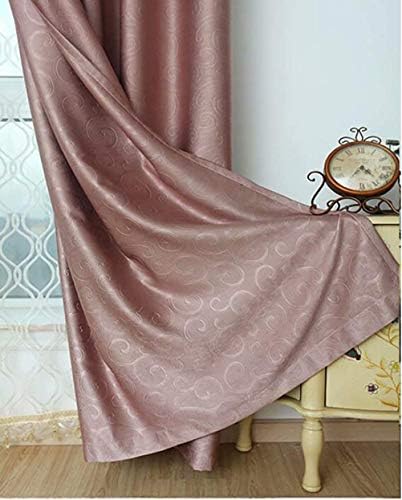 HAPPLiGNLY Velvet Beads Curtains 140x230cm 2 Panels Coffee