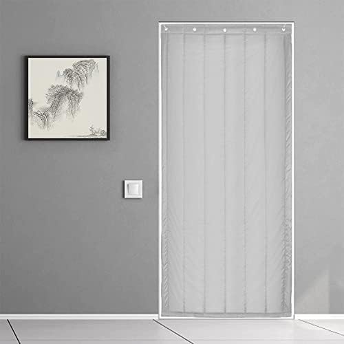 Cotton Door Curtain 120x240cm Soundproof Thermal Panel