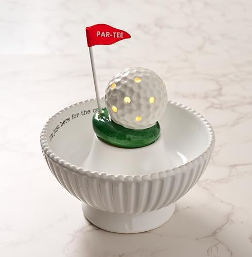 Mud Pie Golf Ball Light Up Sitter 4 14 X 2 12