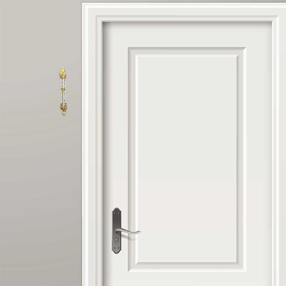 LUOZZY 2Pcs Metal Mezuzah Scroll Door Hanging Decor