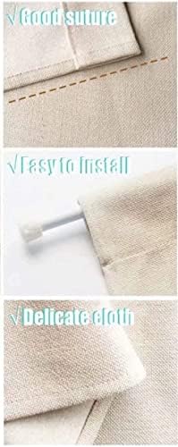iPrint Custom Japanese Doorway Curtain with Light Blue Design