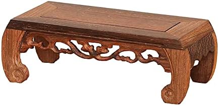 Oriental Chicken Wing Wood Pedestal Stand