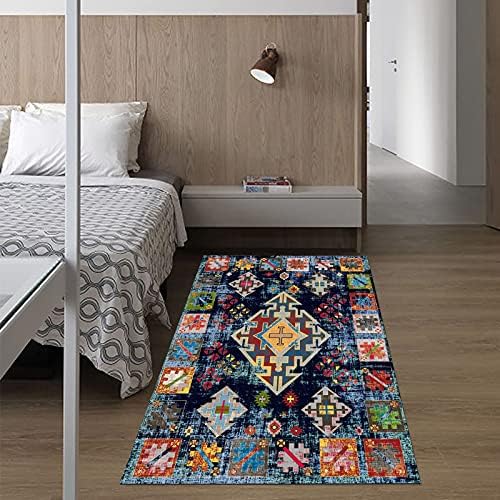 Colorful Rug Runner for Bedroom and Kitchen