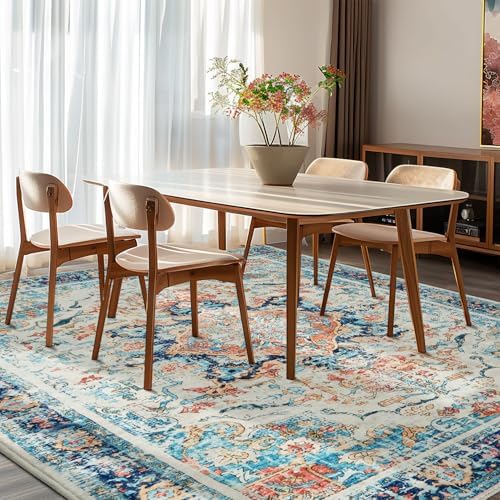 Topllen Washable Area Rug 5x7ft Boho Style 1