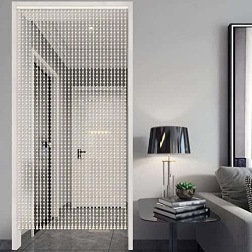 KDDEON Natural Wood Bead Curtain for Doorway Room Divider