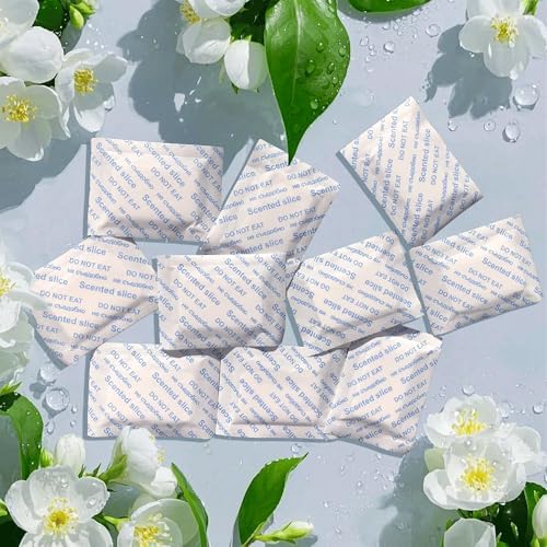 Jasmine Scented Sachets Pack of 10 for Freshness