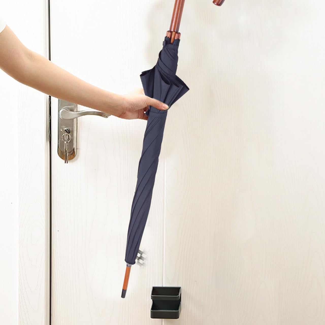 DOITOOL 2 Pcs Wall Mounted Umbrella Stand Holder